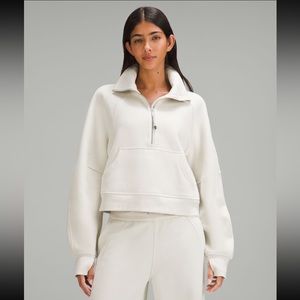 Lululemon Scuba Oversized Funnel-Neck Half Zip